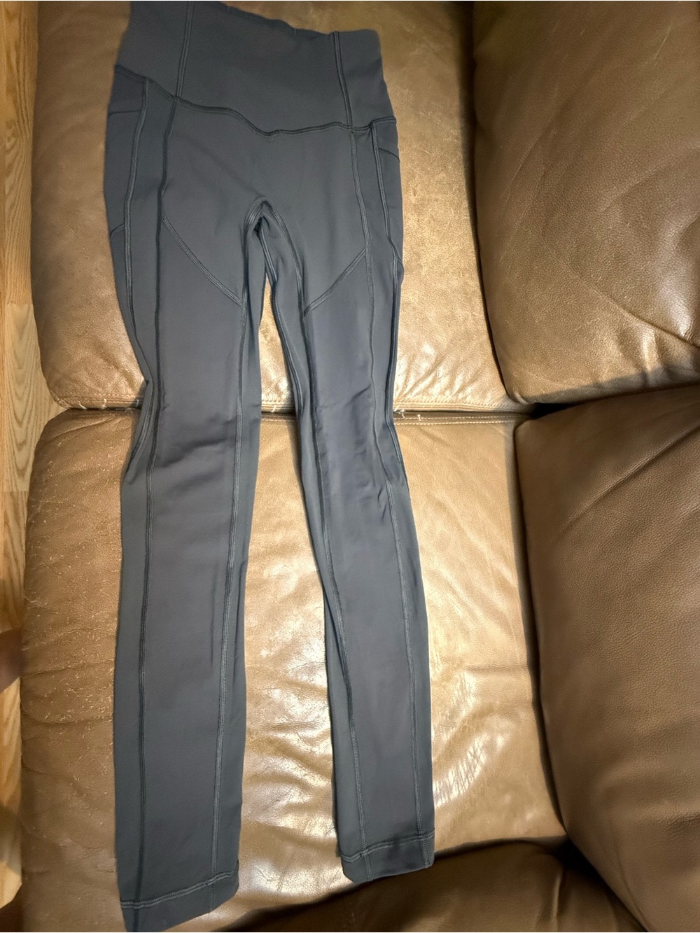 lululemon athletica Dark Gray High-Rise Performance Leggings